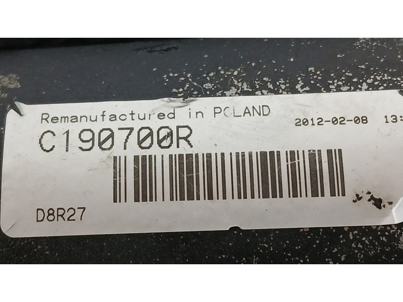 Recambio de motor arranque para peugeot 407 (6d_) 2.0 hdi 135 (6drhrh, 6drhre, 6drhrg, 6drhrj) referencia OEM IAM 9827007180 580