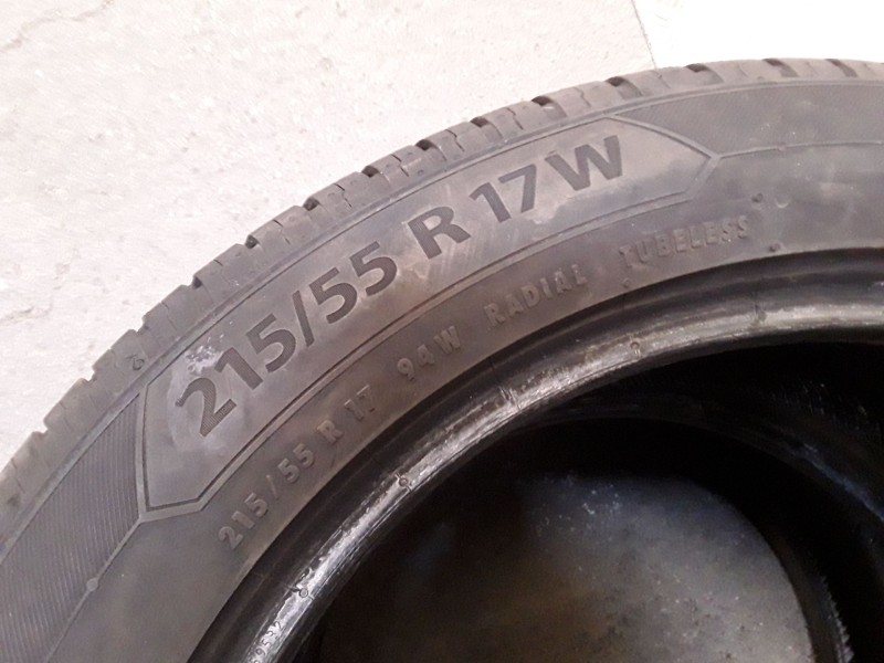 Recambio de neumatico pareja para neumaticos reutilizados - referencia OEM IAM 215551794W BARUM 215/55/17/94W