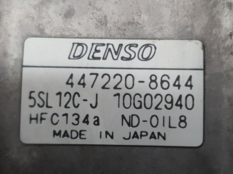 Recambio de compresor aire acondicionado para fiat stilo multi wagon (192_) 1.9 jtd referencia OEM IAM 51752531 71785905 