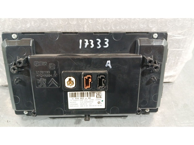 Recambio de sistema navegacion gps para peugeot 308 ii (lb_, lp_, lw_, lh_, l3_) 1.6 bluehdi 120 referencia OEM IAM 9811486280  