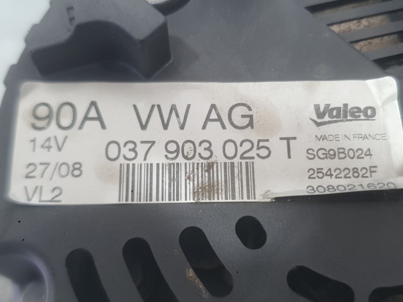 Recambio de alternador para seat ibiza iv sc (6j1, 6p5) 1.4 referencia OEM IAM 038903018RX  