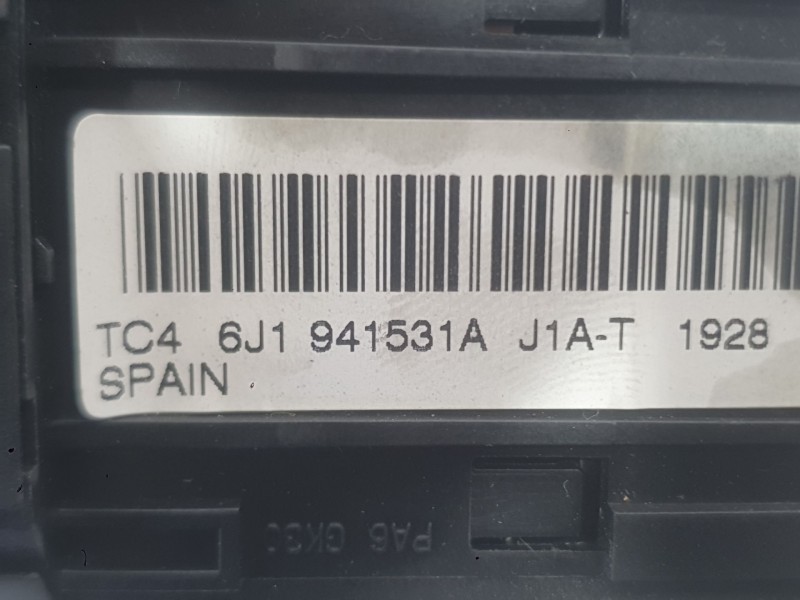 Recambio de mando luces para seat ibiza iv sc (6j1, 6p5) 1.4 referencia OEM IAM 6J1941531ALAT7  