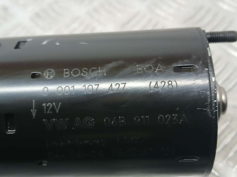 Recambio de motor arranque para audi a4 berlina (8e) 1.8 t referencia OEM IAM 06B911023A 0001107427 BOSCH