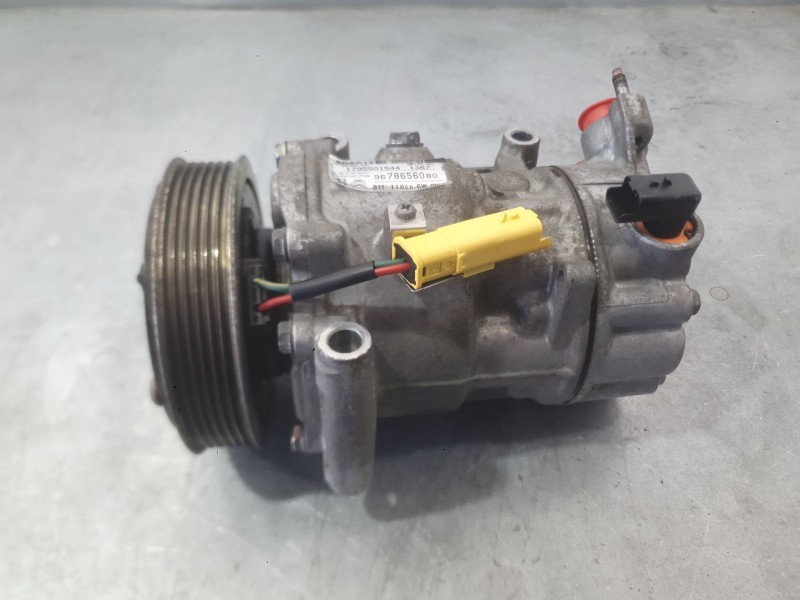 Recambio de compresor aire acondicionado para citroën c3 ii (sc_) 1.4 hdi 70 (sc8hzc, sc8hr0, sc8hp4) referencia OEM IAM 9822826