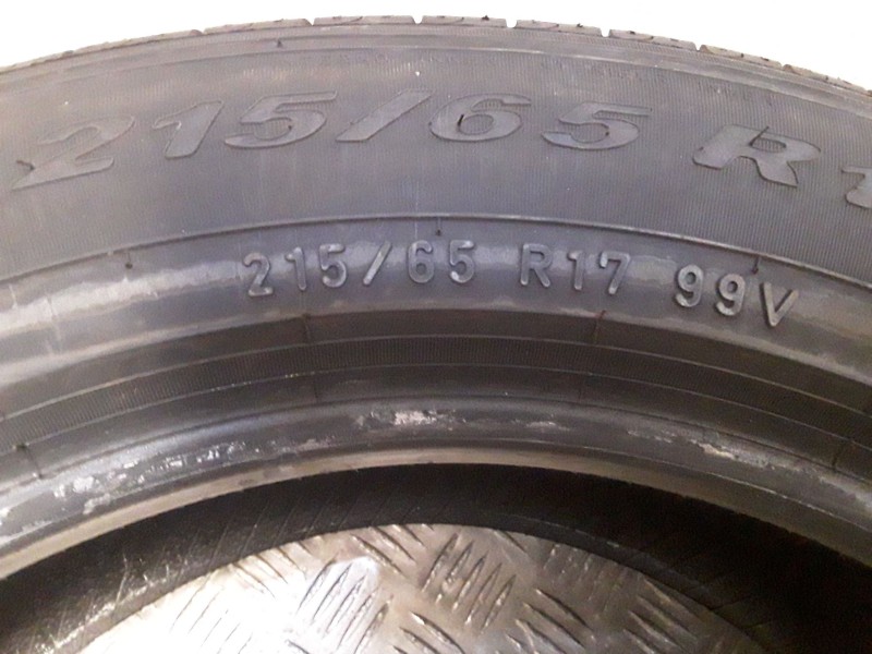 Recambio de neumatico pareja para neumaticos reutilizados - referencia OEM IAM 215651799V PIRELLI 215/65/17/99V