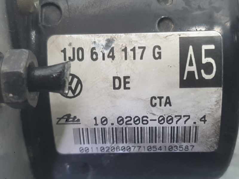 Recambio de abs para seat leon (1m1) 1.9 tdi referencia OEM IAM 1J0698117A  