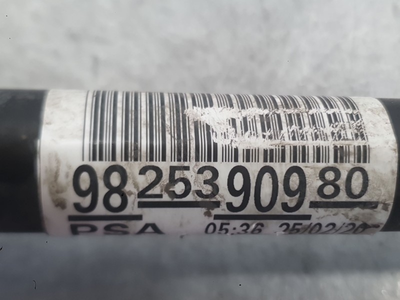 Recambio de transmision delantera derecha para peugeot 208 ii (ub_, up_, uw_, uj_) 1.2 puretech 100 referencia OEM IAM 982539098