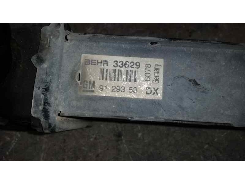 Recambio de intercooler para opel astra g berlina club referencia OEM IAM 33629 9129353 BEHR
