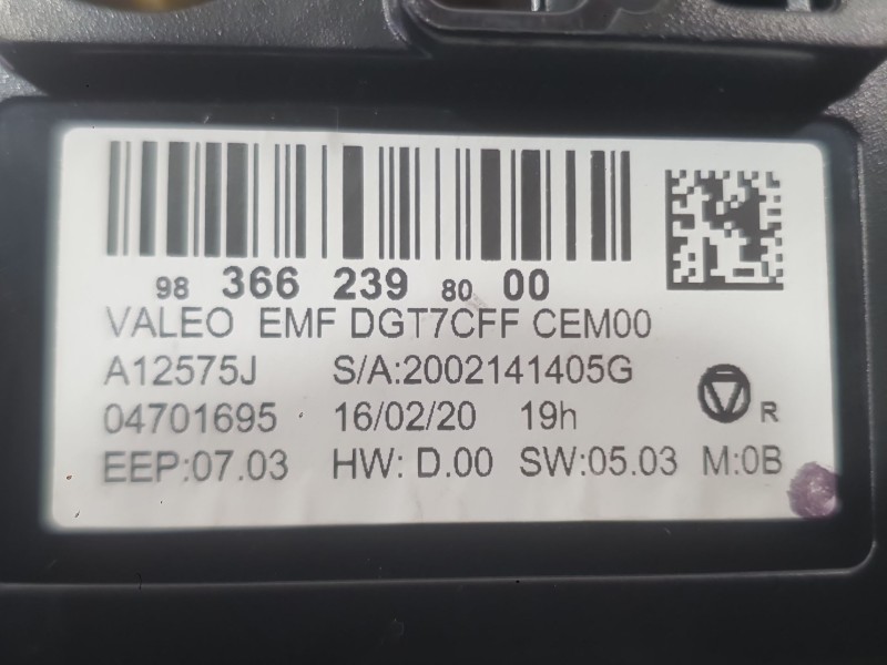 Recambio de sistema navegacion gps para peugeot 208 ii (ub_, up_, uw_, uj_) 1.2 puretech 100 referencia OEM IAM 9838129680  