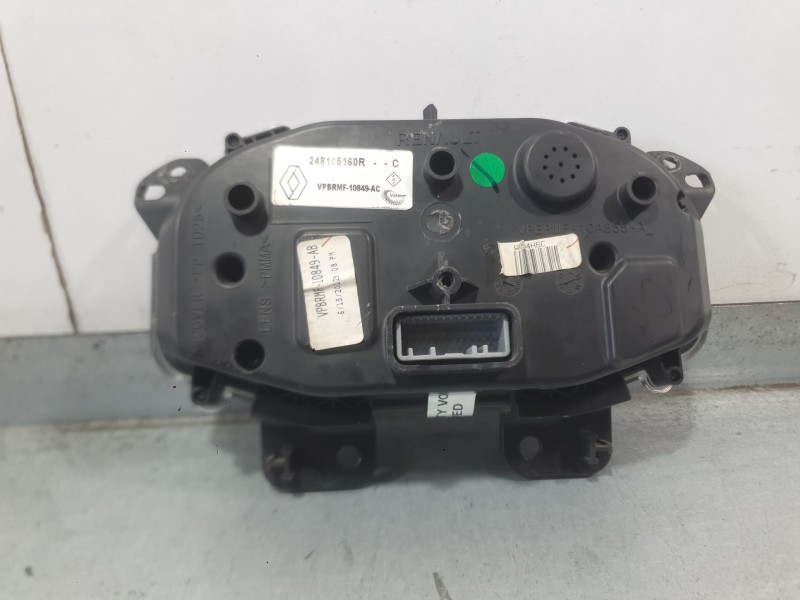 Recambio de cuadro instrumentos para renault twizy (mam_) 80 referencia OEM IAM 248105160R  
