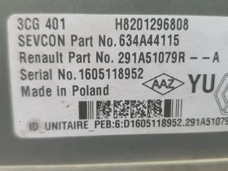 Recambio de convertidor para renault twizy (mam_) 80 referencia OEM IAM   