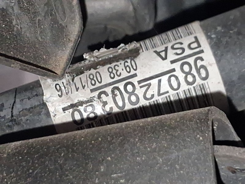 Recambio de transmision delantera derecha para peugeot 2008 i (cu_) 1.2 thp 110 / puretech 110 referencia OEM IAM 9807280380  