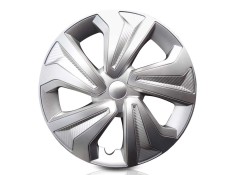 JUEGO TAPACUBOS 15 ROAD PLATA PWTP1101
