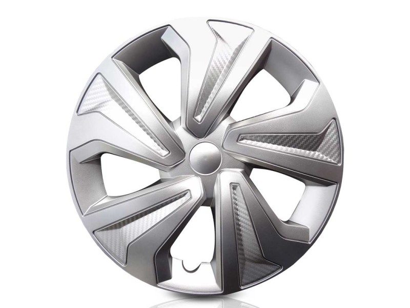 Recambio de juego tapacubos para universal accesorio - referencia OEM IAM 15 ROAD PLATA 