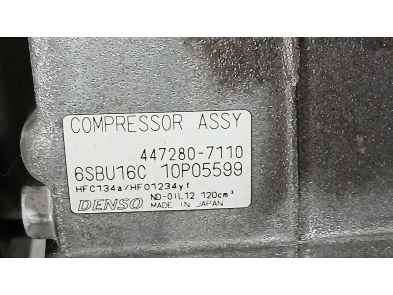 Recambio de compresor aire acondicionado para mercedes-benz clase b sports tourer (w246, w242) b 180 cdi (246.200) referencia OE