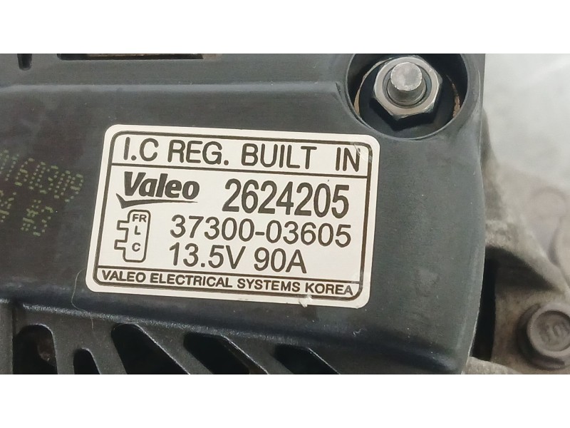Recambio de alternador para kia rio iii (ub) 1.2 cvvt referencia OEM IAM 3730003605  