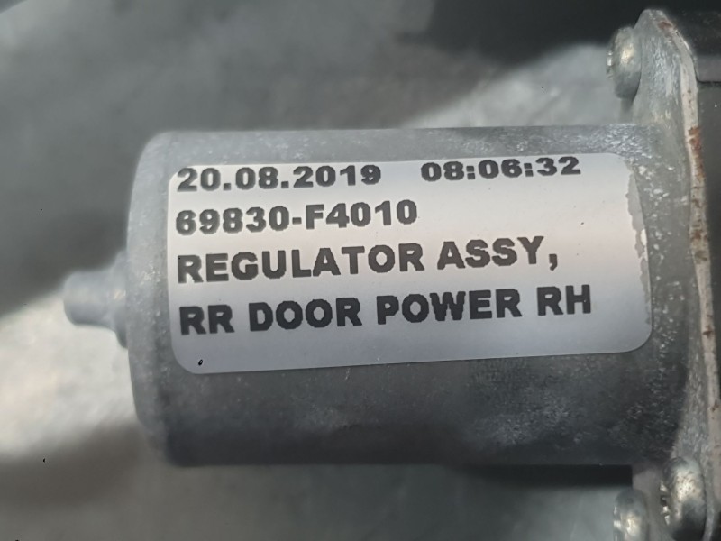 Recambio de elevalunas trasero derecho para toyota c-hr (_x1_) 1.8 hybrid (zyx10_, zyx11_) referencia OEM IAM 69830F4010  