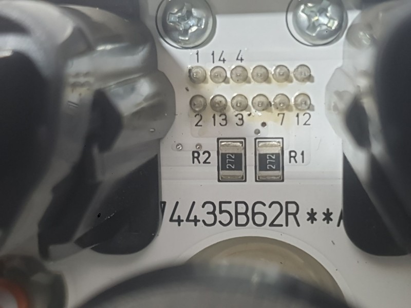 Recambio de mando calefaccion / aire acondicionado para suzuki ignis iii (mf, ff) 1.2 hybrid (atk412) referencia OEM IAM 74435B6