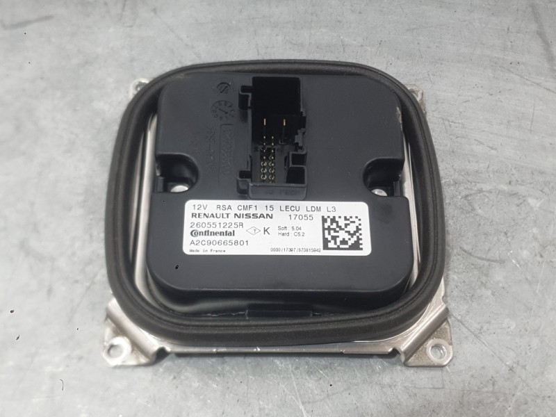 Recambio de centralita faro para citroën c3 aircross ii (2r_, 2c_) 1.5 bluehdi 110 referencia OEM IAM 260551225R  