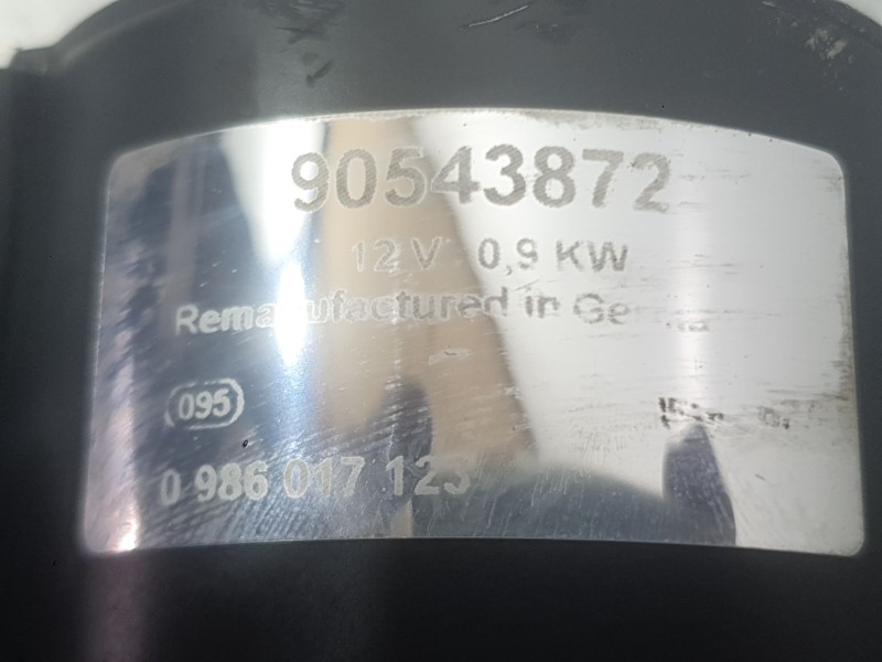Recambio de motor arranque para opel astra g hatchback (t98) 1.6 (f08, f48) referencia OEM IAM 93184533  