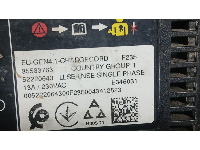 Recambio de cable para jeep compass (mp, m6, mv, m7) 1.3 hyvrid 4x4 referencia OEM IAM   