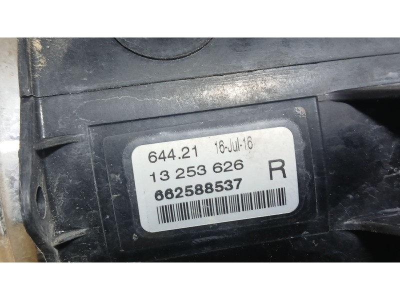 Recambio de faro antiniebla derecho para opel corsa e (x15) 1.4 (08, 68) referencia OEM IAM 13253626  