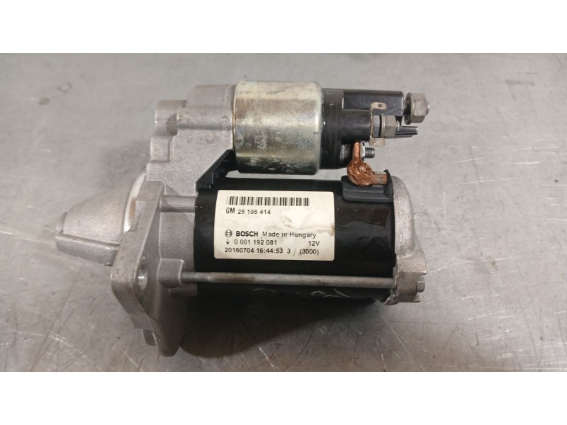 Recambio de motor arranque para opel corsa e (x15) 1.4 (08, 68) referencia OEM IAM 25196021 95520113 