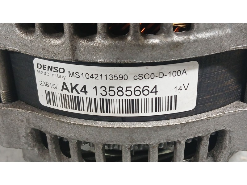 Recambio de alternador para opel corsa e (x15) 1.4 (08, 68) referencia OEM IAM 95527249 13520812 