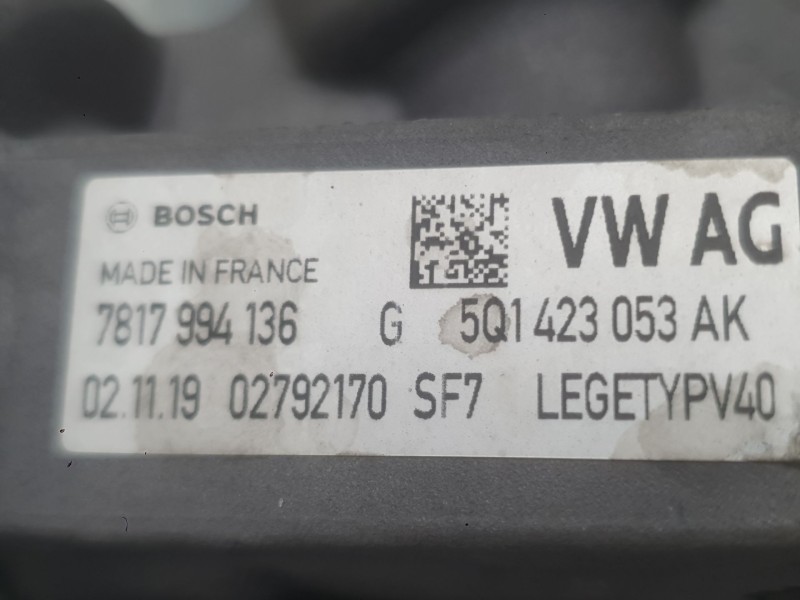 Recambio de cremallera direccion para seat leon (5f1) 2.0 tdi referencia OEM IAM 5Q1423055M  