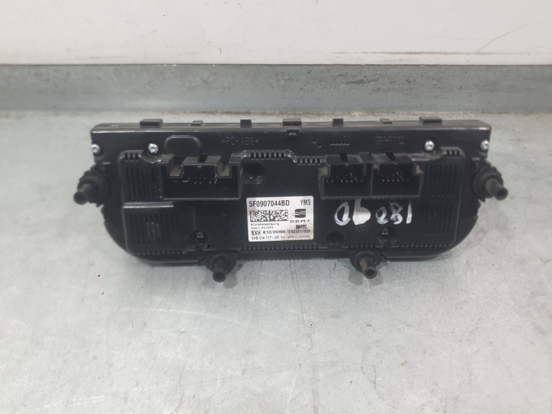 Recambio de mando climatizador para seat leon (5f1) 2.0 tdi referencia OEM IAM 5F0907044BKYMS  
