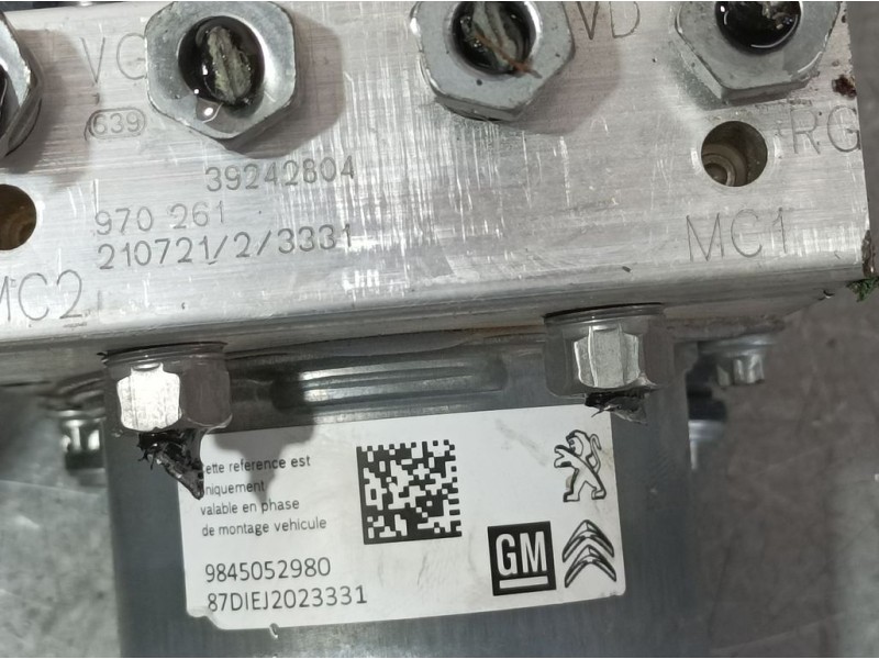 Recambio de abs para citroën c3 feel referencia OEM IAM 39242804 970261 TOCADO TIENE GOLPE