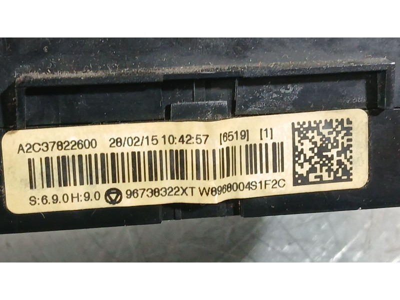 Recambio de mando climatizador para peugeot 3008 i monospace (0u_) 1.6 bluehdi 120 referencia OEM IAM 6452Y3  