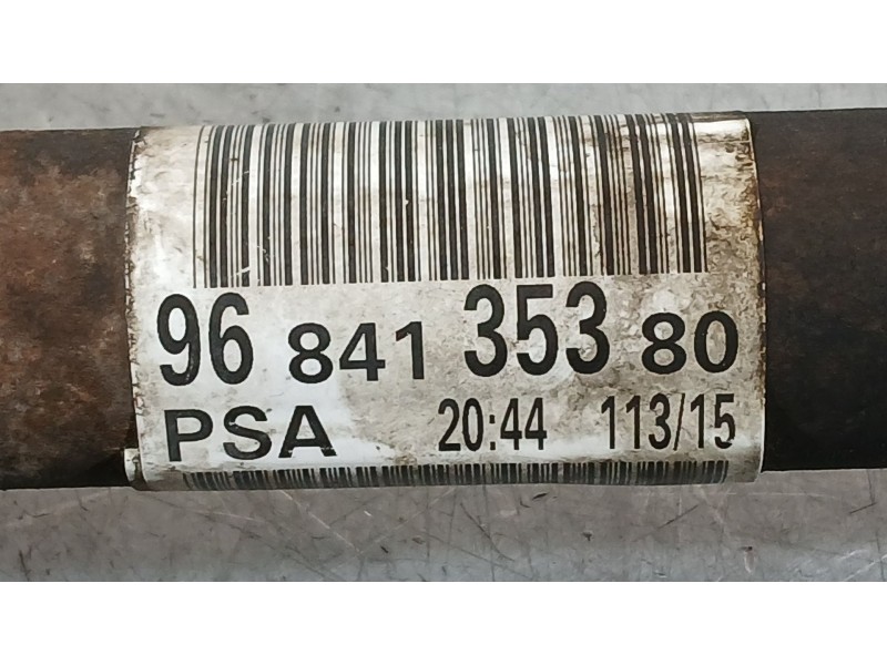 Recambio de transmision delantera izquierda para peugeot 3008 i monospace (0u_) 1.6 bluehdi 120 referencia OEM IAM 3272QA 3273QL