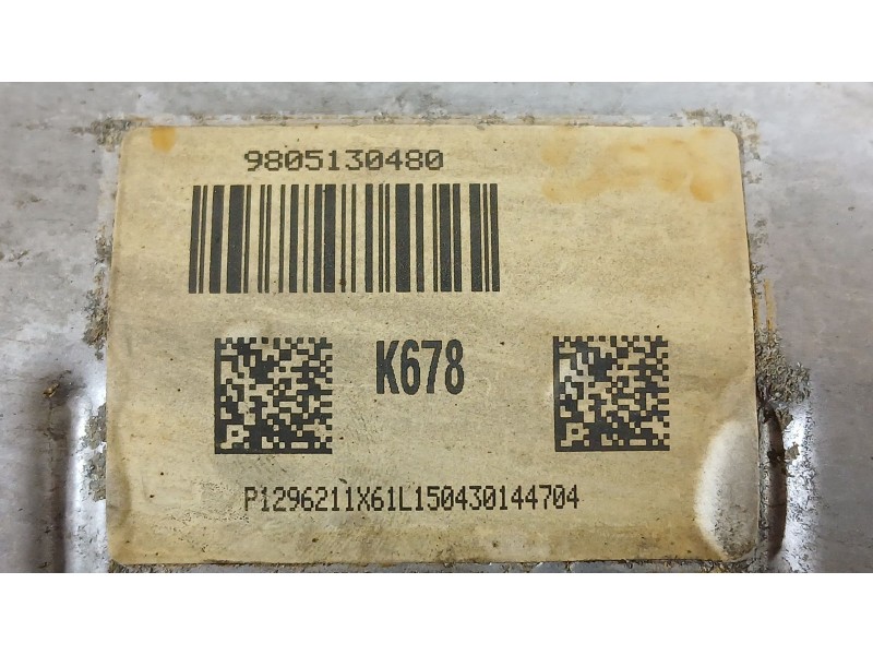 Recambio de filtro de particulas para peugeot 3008 i monospace (0u_) 1.6 bluehdi 120 referencia OEM IAM 9823467180  