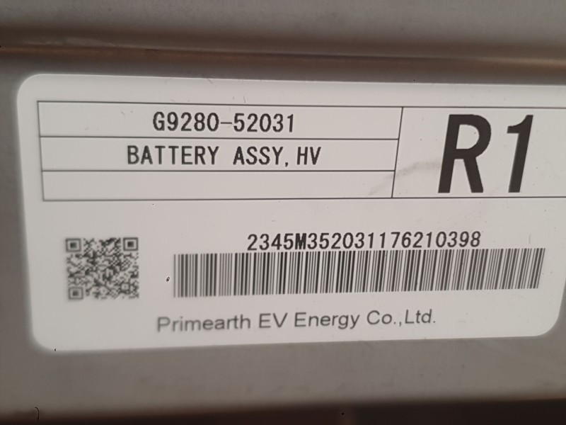 Recambio de bateria para toyota yaris (_p13_) 1.5 hybrid (nhp130_) referencia OEM IAM G92805231  