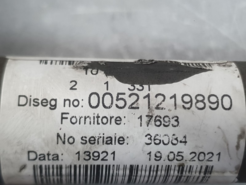Recambio de transmision delantera izquierda para fiat 500 (312_) 1.0 mild hybrid (312.ayd1b) referencia OEM IAM 52121989  