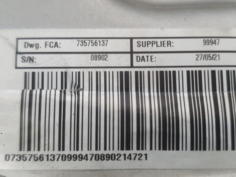 Recambio de columna direccion para fiat 500 (312_) 1.0 mild hybrid (312.ayd1b) referencia OEM IAM 77369227  