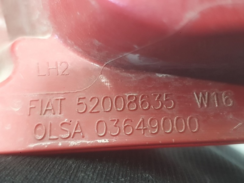 Recambio de piloto trasero izquierdo paragolpes para fiat 500 (312_) 1.0 mild hybrid (312.ayd1b) referencia OEM IAM   