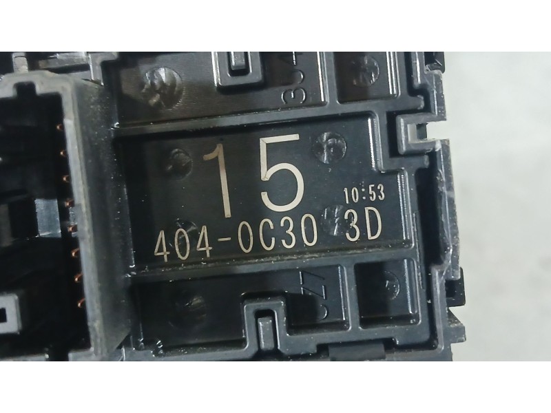 Recambio de mando elevalunas trasero izquierdo para toyota corolla ranchera familiar (_e21_) 1.8 hybrid (zwe211) referencia OEM 