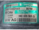 Recambio de compresor aire acondicionado para volkswagen golf v (1k1) 2.0 tdi 16v referencia OEM IAM 1K0820808F  
