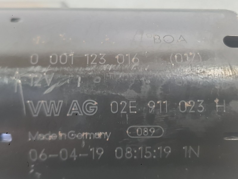 Recambio de motor arranque para volkswagen golf v (1k1) 2.0 tdi 16v referencia OEM IAM 02E911023LX  