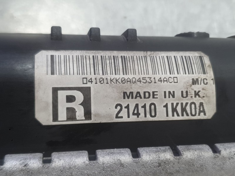 Recambio de radiador agua para nissan juke (f15) 1.5 dci referencia OEM IAM 21410BA62A  