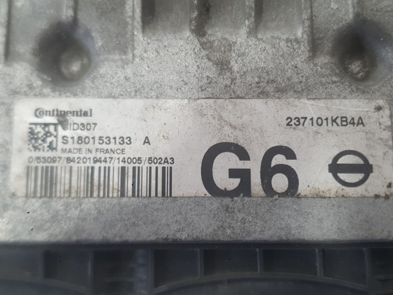 Recambio de centralita motor uce para nissan juke (f15) 1.5 dci referencia OEM IAM 23710HY07A  