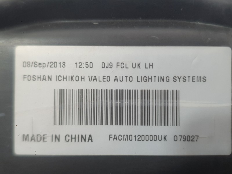 Recambio de faro izquierdo para nissan juke (f15) 1.5 dci referencia OEM IAM 260601KA0C  