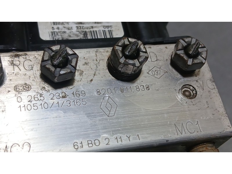 Recambio de abs para renault kangoo / grand kangoo ii (kw0/1_) 1.5 dci 90 (kw05, kw08, kw0g, kw11) referencia OEM IAM 8201240013