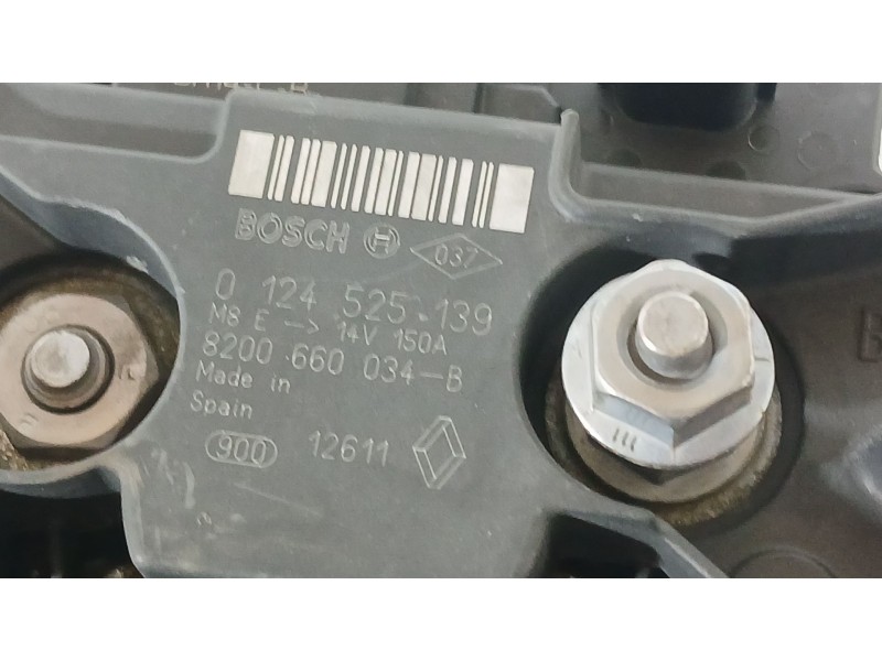 Recambio de alternador para renault kangoo / grand kangoo ii (kw0/1_) 1.5 dci 90 (kw05, kw08, kw0g, kw11) referencia OEM IAM 771