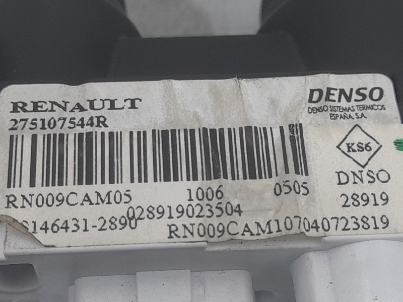 Recambio de mando calefaccion / aire acondicionado para renault clio v (b7_) 1.0 sce 75 (b7m5) referencia OEM IAM 275107544R  