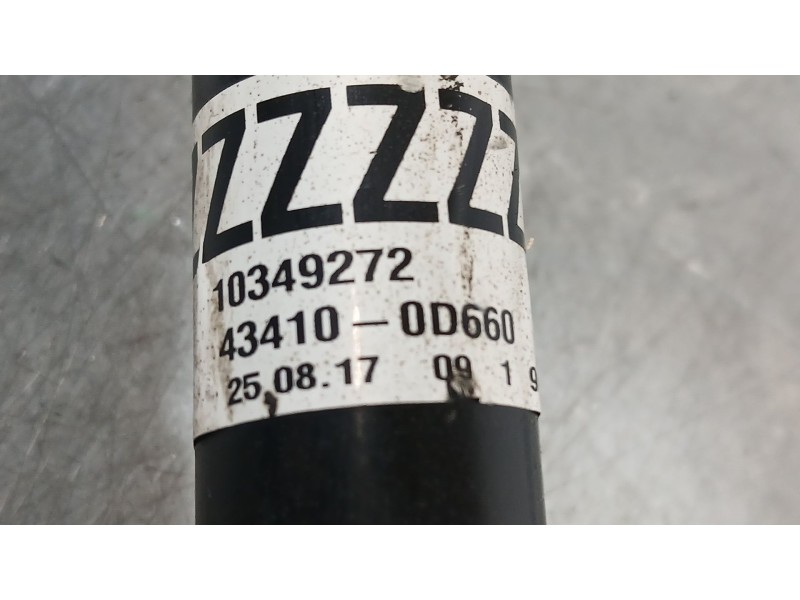 Recambio de transmision delantera derecha para toyota yaris (_p13_) 1.5 hybrid (nhp130_) referencia OEM IAM 434100D401  
