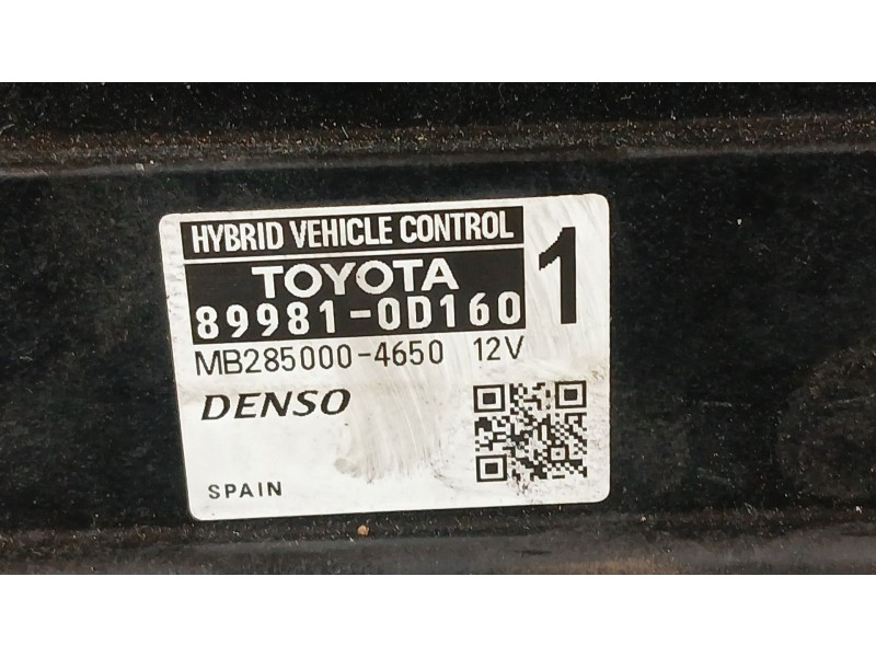 Recambio de modulo electronico para toyota yaris (_p13_) 1.5 hybrid (nhp130_) referencia OEM IAM   
