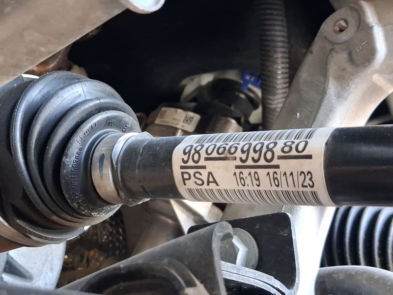 Recambio de transmision delantera izquierda para peugeot 3008 ii suv (mc_, mr_, mj_, m4_) 1.2 thp/ puretech 130 (mrhnsm, mrhnsu,
